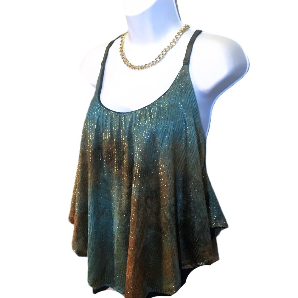 👚 Zenobia Metallic Tank - Picture 3 of 5